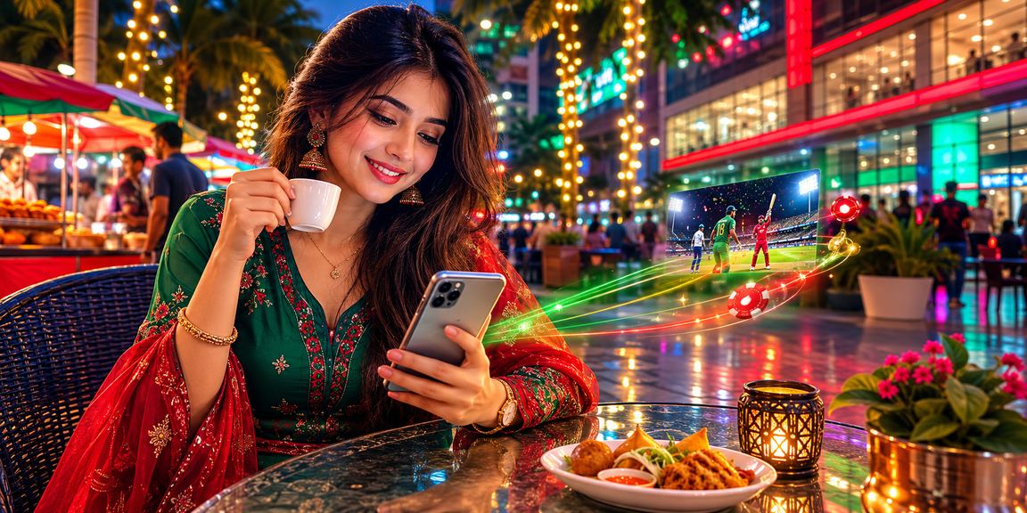 ঢাকায় মোবাইল ক্যাসিনো গেম খেলার দৃশ্য